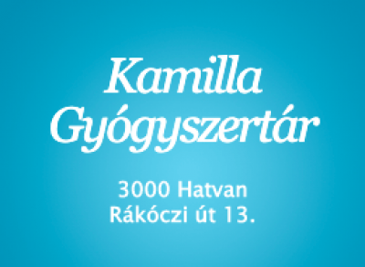 Kamilla Gyógyszertár